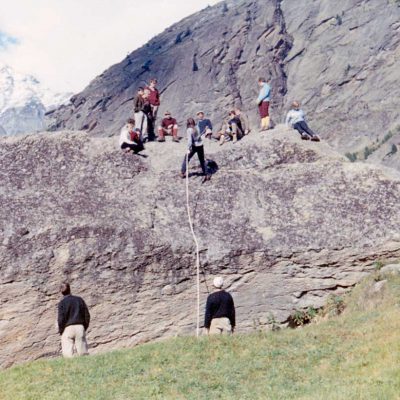 Course d'école - collection Gilberte Girardet