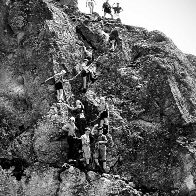 Course d'école - collection Gilberte Girardet
