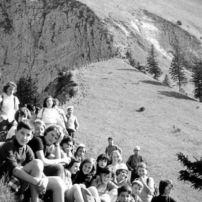 Course d'école - collection Pierre-Yves Detrey