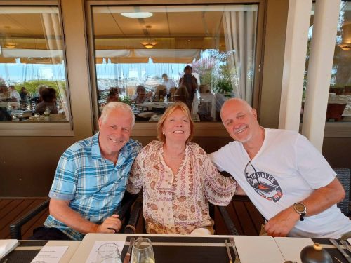 Jean-Philippe, Martine et Daniel Paul
