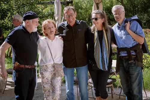 Daniel S., Claudine, Jürg, Esther et Eric solidaires