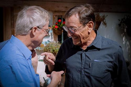 Eric et Jürg batoillent