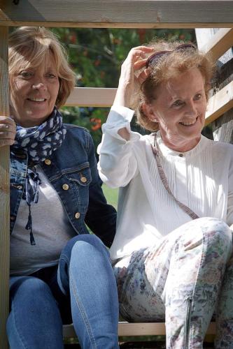 Martine et Claudine s'installent